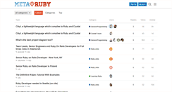Desktop Screenshot of metaruby.com